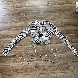 Zebra top